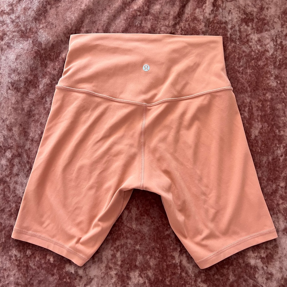 Rustic Coral lululemon Align High-Rise Short 8"